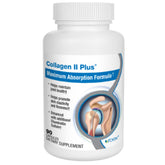 Roex Collagen II Plus bottle front view highlighting joint support potential.