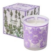Vela ROMIIE ZOI lavanda en tarro para crear un ambiente relajante.