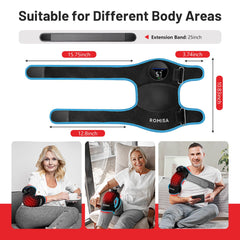 ROMISA cordless operation with belt extension for versatile use