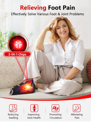 ROMISA foot wrap control panel display with easy mode and timer adjustments