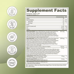 Rookie Wellness baobab fiber scoop aids digestion and fiber intake.