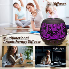Roonbo diffuser displaying three mist modes for customizable diffusion