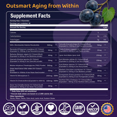 ROOTI NAD+ Plus 500mg TMG bottle close-up for methylation support