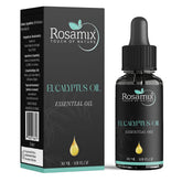 Rosamix Pure Eucalyptus Oil bottle for refreshing aromatherapy and quick scent boost.
