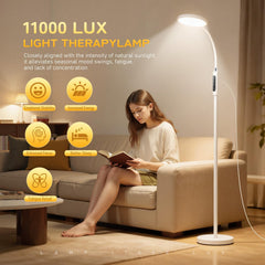 Rosegurt LED full-spectrum therapy lamp for balanced daytime light.