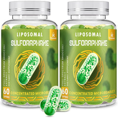 Rosmolo 800mg liposomal sulforaphane bottle highlights high-absorption daily support.