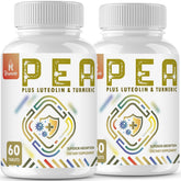 Rosmolo bottle top view shows a high-dose PEA supplement for daily comfort.