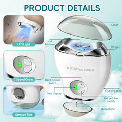 ROVLET front display panel shows power and gear during use