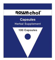Rowachol capsules 100-count bottle, convenient daily supplement for ongoing routine.