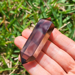 Roxxy Crystals smoky quartz grounding setup promotes focused mind during meditation.