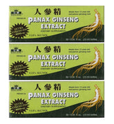 Royal King Panax Ginseng extract bottle with clear label, suggesting premium energy support.