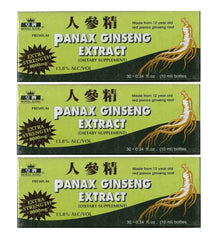 Royal King Panax Ginseng extract bottle with clear label, suggesting premium energy support.