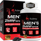 Rsferou ZMAFORCE bottle front highlighting energy and recovery support