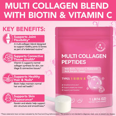 RSGRT collagen powder scoop highlighting precise two-scoop servings for daily use.