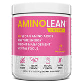 RSP NUTRITION AminoLean pink lemonade tub for a pre-workout energy boost