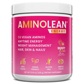 RSP Nutrition AminoLean Berry Elixir bottle ready for a clean pre-workout energy boost.