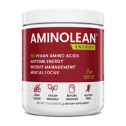 RSP NUTRITION AminoLean pre-workout powder tub for a steady energy boost during workouts.