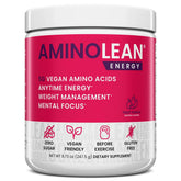 RSP NUTRITION AminoLean preworkout tub showcasing complete energy and amino blend for workouts