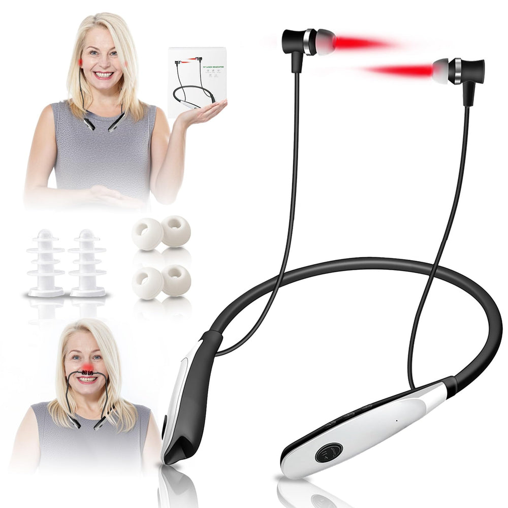 RTFLYKAY red light therapy for ears and nose with silicone covers for a relaxing at-home routine