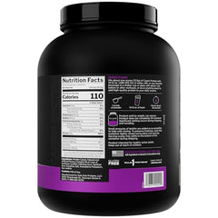Rule 1 Casein Protein Vanilla Creme tub close-up highlights premium night-time protein