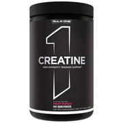 Rule 1 Creatine Powder bottle prepared for high-intensity training.