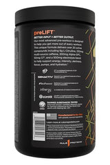 Rule 1 preLIFT scoop showing precise serving size for dosing.
