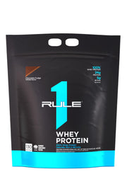 Rule 1 Whey Protein three-whey-sources blend for complete amino acids.