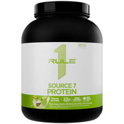 Rule 1 Source 7 Protein pistachio ice cream scoop image highlighting creamy texture and indulgent flavor.