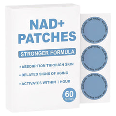Rulinal NAD Patches for Women packaging front, highlighting wellness support.