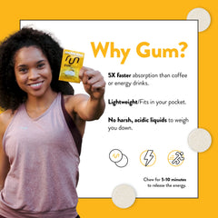 Run Gum sugar-free formula uses xylitol for clean energy without a sugar crash.