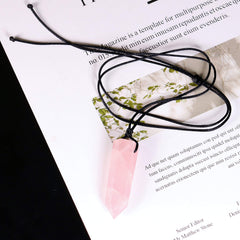 Natural variations in color and translucency, unique pendant.