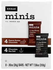 RXBAR Minis peanut-butter-chocolate bar on the go, protein-packed snack