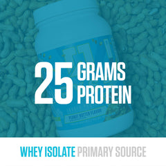 RYSE Loaded Protein Powder creamy texture close-up for smooth shakes.
