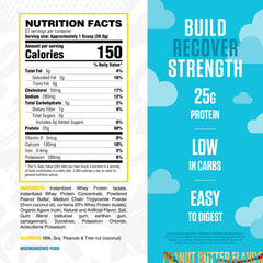 RYSE Loaded Protein Powder scoop in shaker for quick post-workout shake.