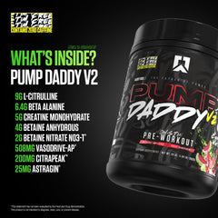 Scoop of RYSE Pump Daddy V2 ready to measure a full serving