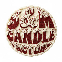 S&M Candle Factory US-made packaging and display presentation
