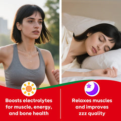 Saajoor label highlights potassium citrate and magnesium blend.