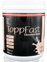 Saba ToppFast transparent-label bottle shows full ingredient disclosure for confidence.