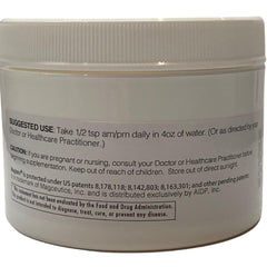 Sabre Sciences iMagT powder dissolving in water for quick brain wellness.