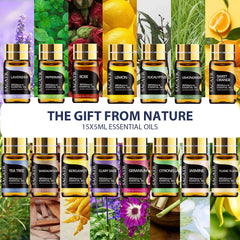 SACATR 15 oils bottles set highlights variety for customizable scents.
