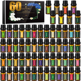 SACATR 60-bottle set front view, ideal for diffusers and DIY blends