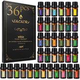 SACATR peppermint essential oil bottle for uplifting diffusions and massages.