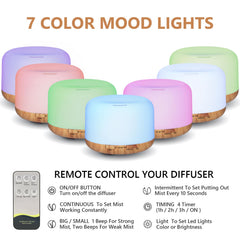 SACATR diffuser displaying dual mist modes for flexible fragrance options