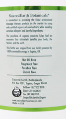 Sacred Earth Botanicals Organic Massage Oil 1 Gal pouring action for blending with essentials