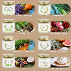 SAEUYVB rose sandalwood candle closeup conveys luxurious, tranquil ambiance.