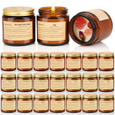 SAEUYVB 24-pack scented candles packaging, ideal for gifting and showcasing premium design.