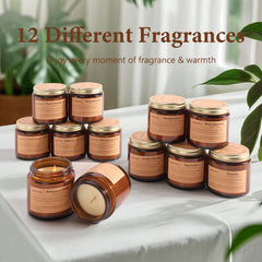 SAEUYVB Rose Sandalwood candle offers floral warmth in bedrooms.