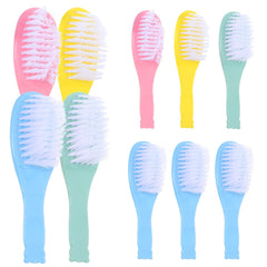 SAFIGLE baby hair brush set with soft bristles for delicate newborn scalp care.