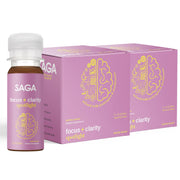 SAGA Spotlight guava bottle supports focused moments during tasks.