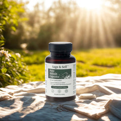 Sage & Self 40% fulvic acid label signals consistent strength